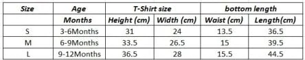 Hope Frock size representation