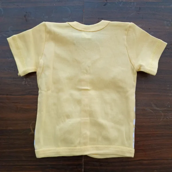 New Born Cotton Half Sleeves T Shirt With Half Pant Jhabla