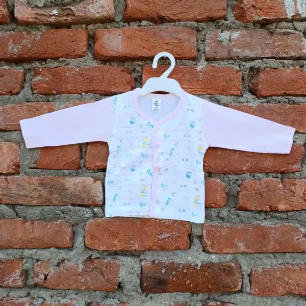 New Born Misty Rose Soft CottonT-Shirt and Full Length Pyjama5