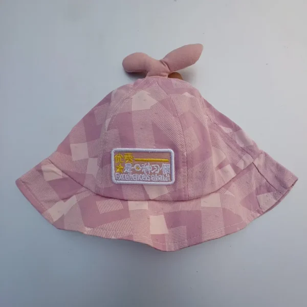 Unisex Seashel White colored Summer Cap-Hats For Infants