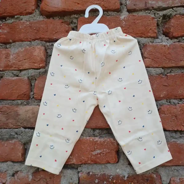 Pure Smooth Cotton Popcorn Print Full Sleeves T-Shirt and Long Pyjama4