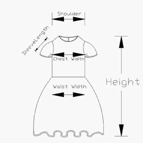 Frock_size_representation