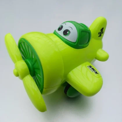 Helicopter Unbreakable Plastic Toy Green1