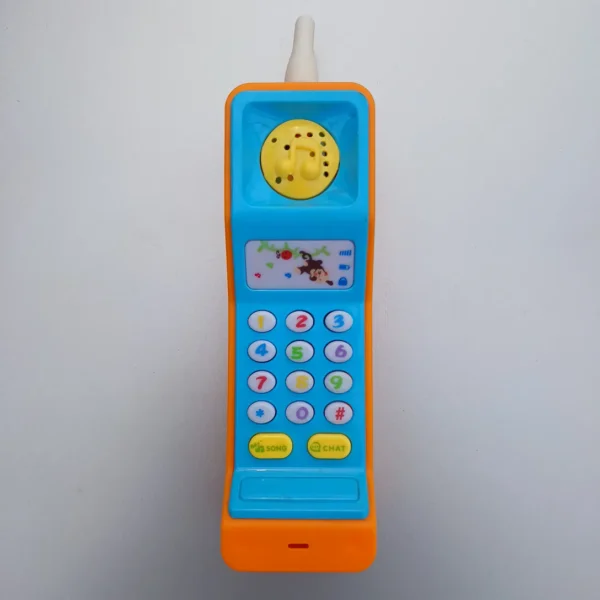 Mobile Phone Unbreakable Plastic Toy Blue