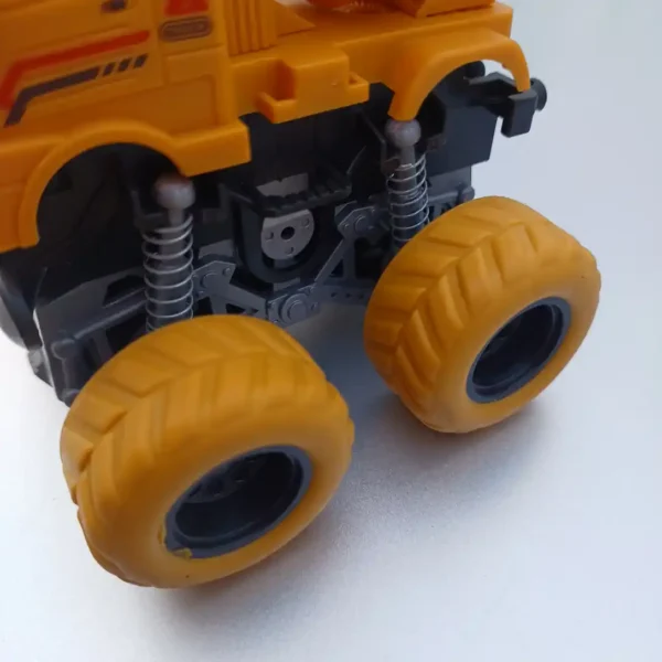 Push and Go Construction Mixer Truck Unbreakable Plastic Toy3