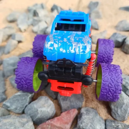 Push and Go Monster Truck Unbreakable Plastic Toy