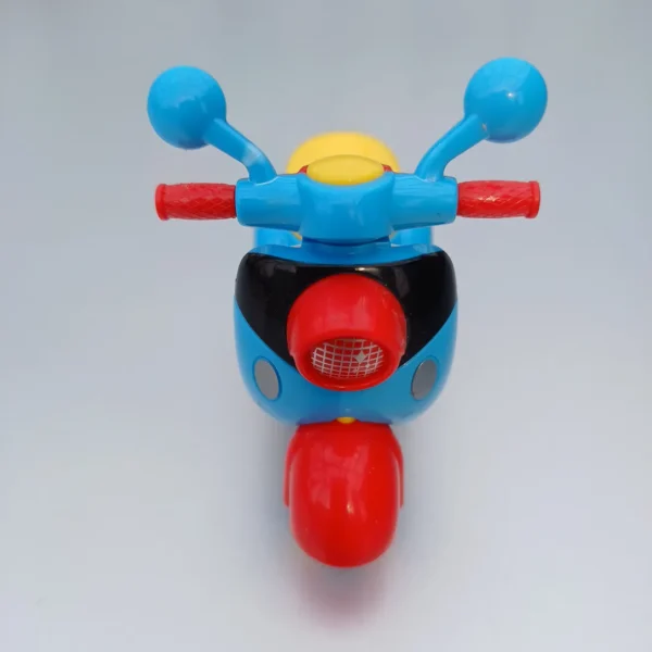 Scooter Unbreakable Plastic Toy Blue Red