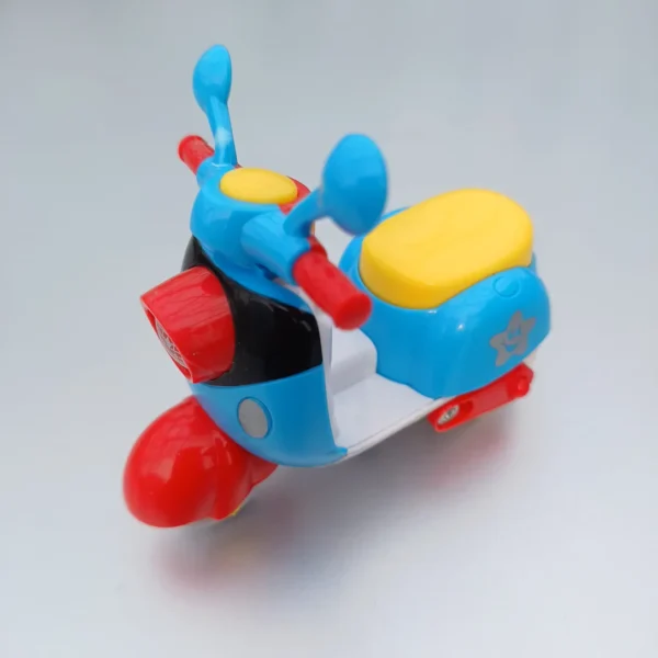 Scooter Unbreakable Plastic Toy Blue Red1