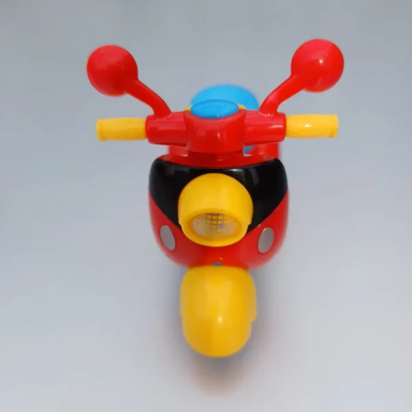 Scooter Unbreakable Plastic Toy Yellow Red