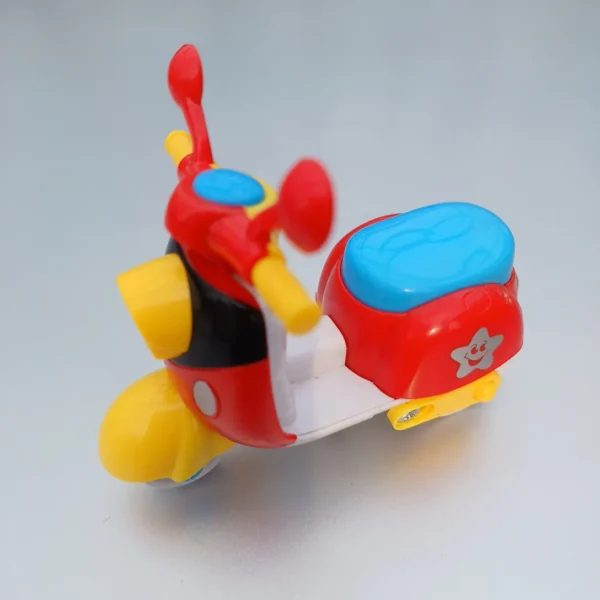Scooter Unbreakable Plastic Toy Yellow Red1