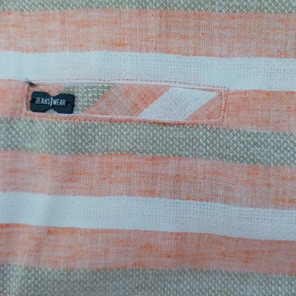 Cotton Half Shirt with Orange Shade Jacket and Pant2